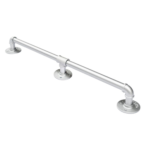 DIYHD Silver Staircase Handrail Wall Mount Banister Hand Railing